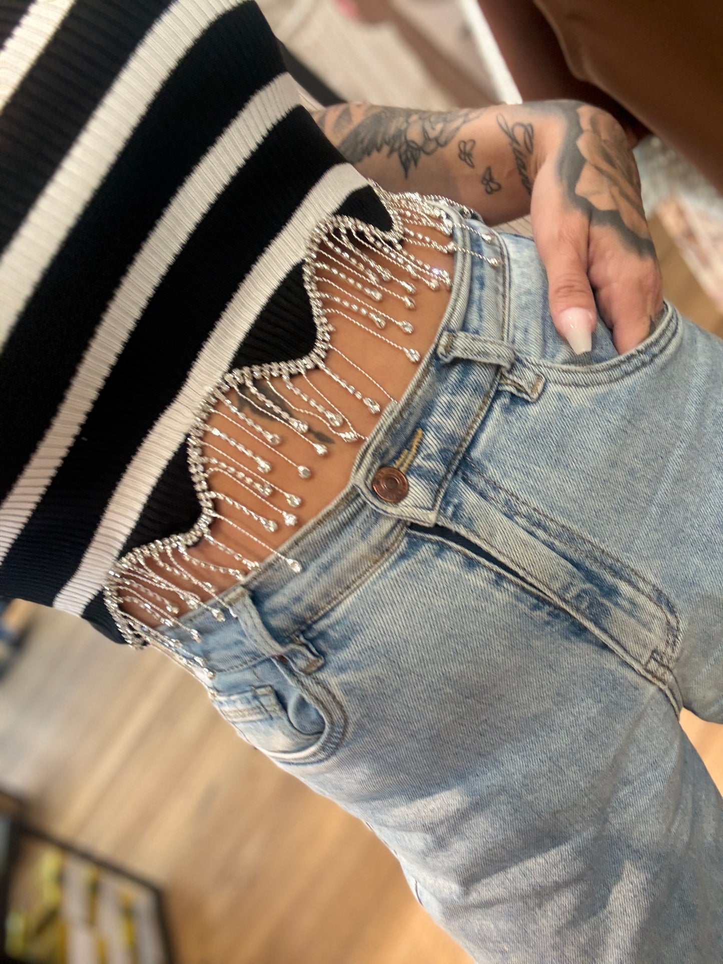 Top „Paris Stripes“ 🤍🖤
