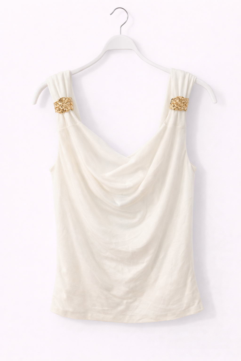 Elegantes Top mit Gold-Details