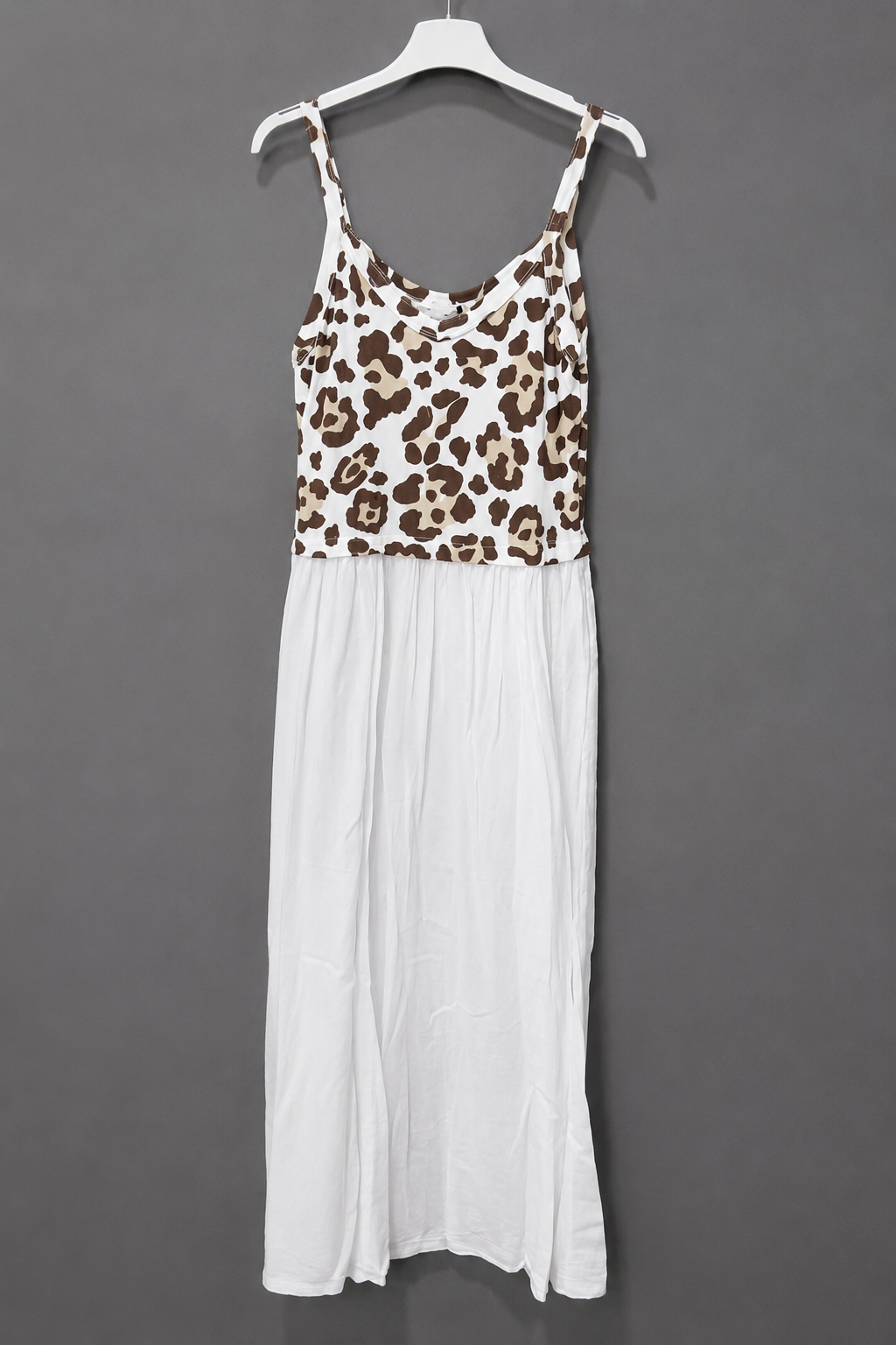 Maxikleid Leo Love – Creme