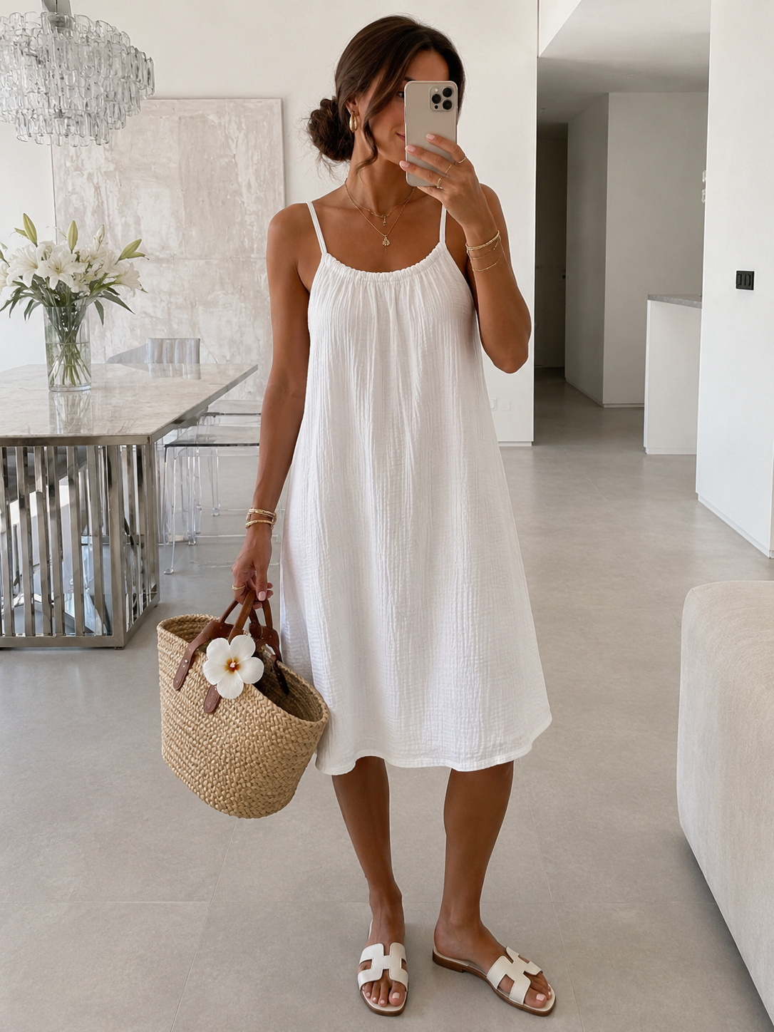 Summer Breeze Kleid Weiss