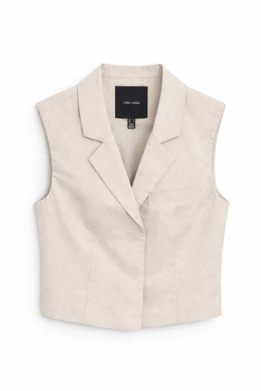 Blazer-Weste in Beige 🤍