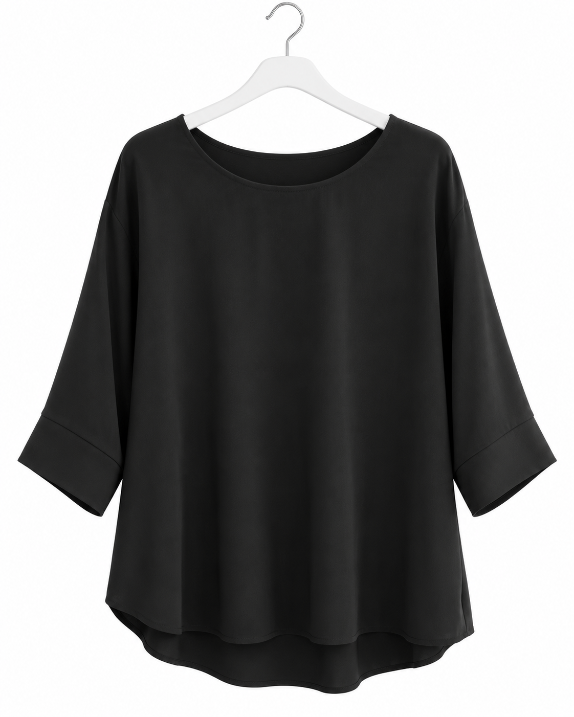 Oversize Pullover „Flow“ – Schwarz & Beige
