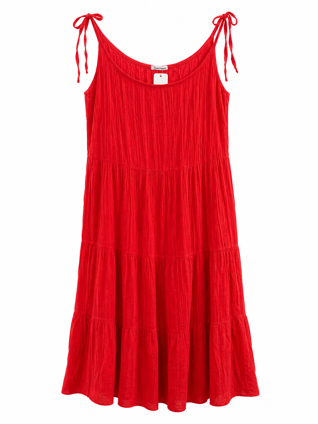 Sommerkleid mit Bindeträgern