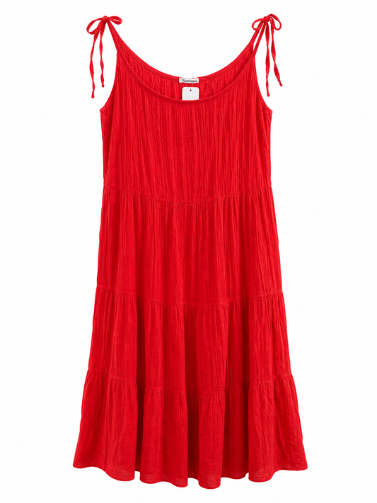 Sommerkleid mit Bindeträgern