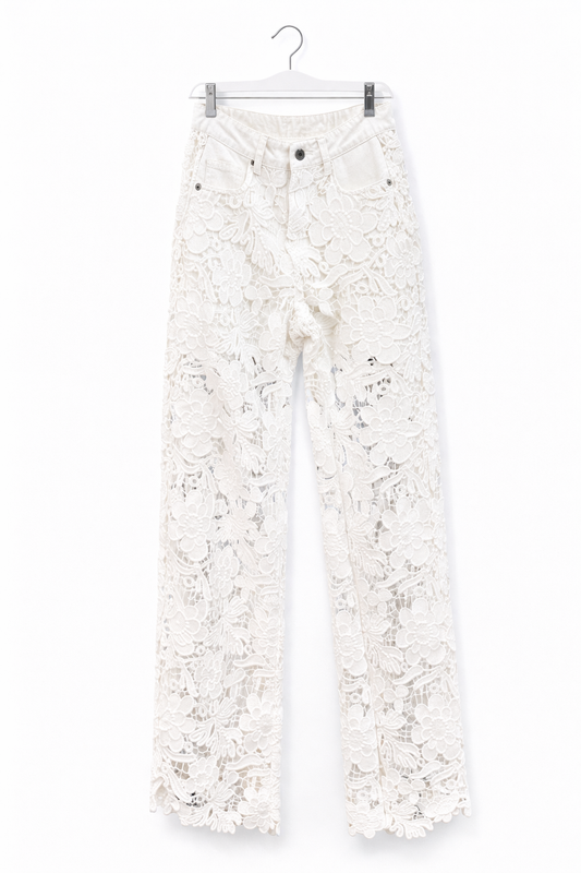 Lace Pants – Offwhite