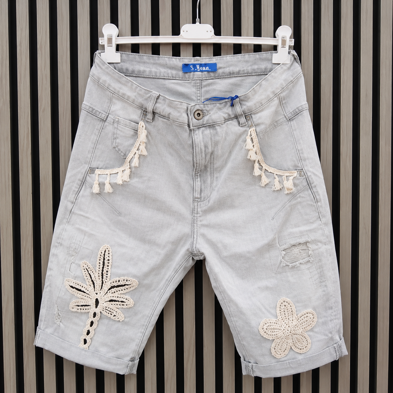 Jeansshorts Boho Beach