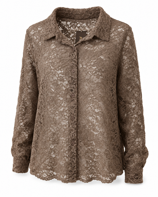 Bluse „Urban Chic“ – Braun