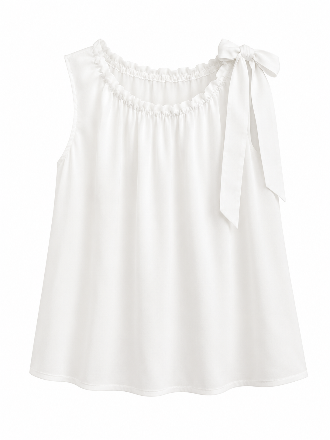 Damen Bluse mit Schleifendetail