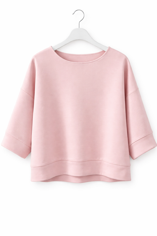Oversize Sweatshirt – Rosa
