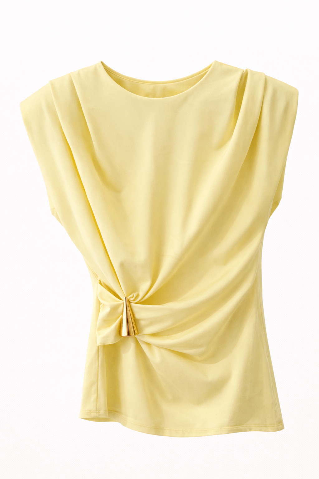 Shirt mit goldschnalle