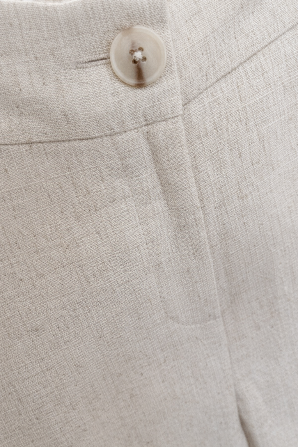 Linen Wide Pants 🤍