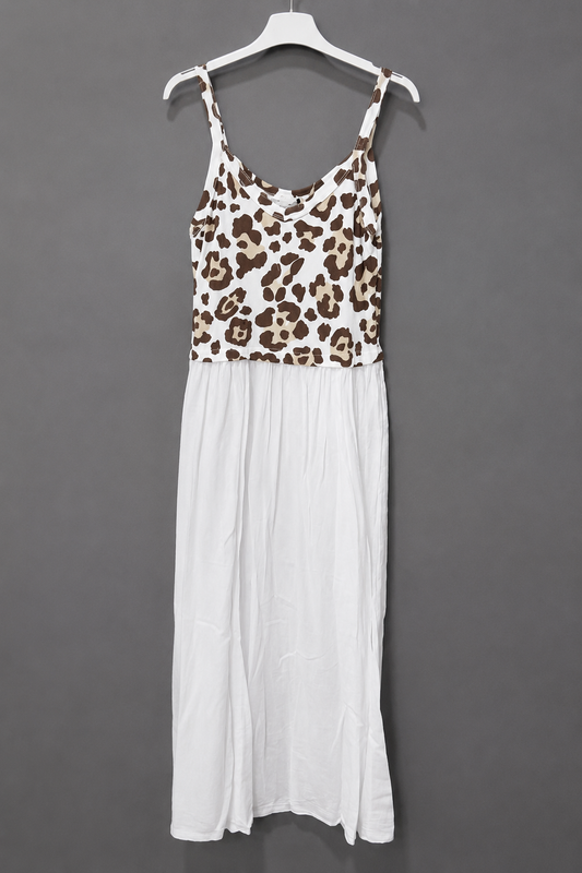 Maxikleid Leo Love – Creme