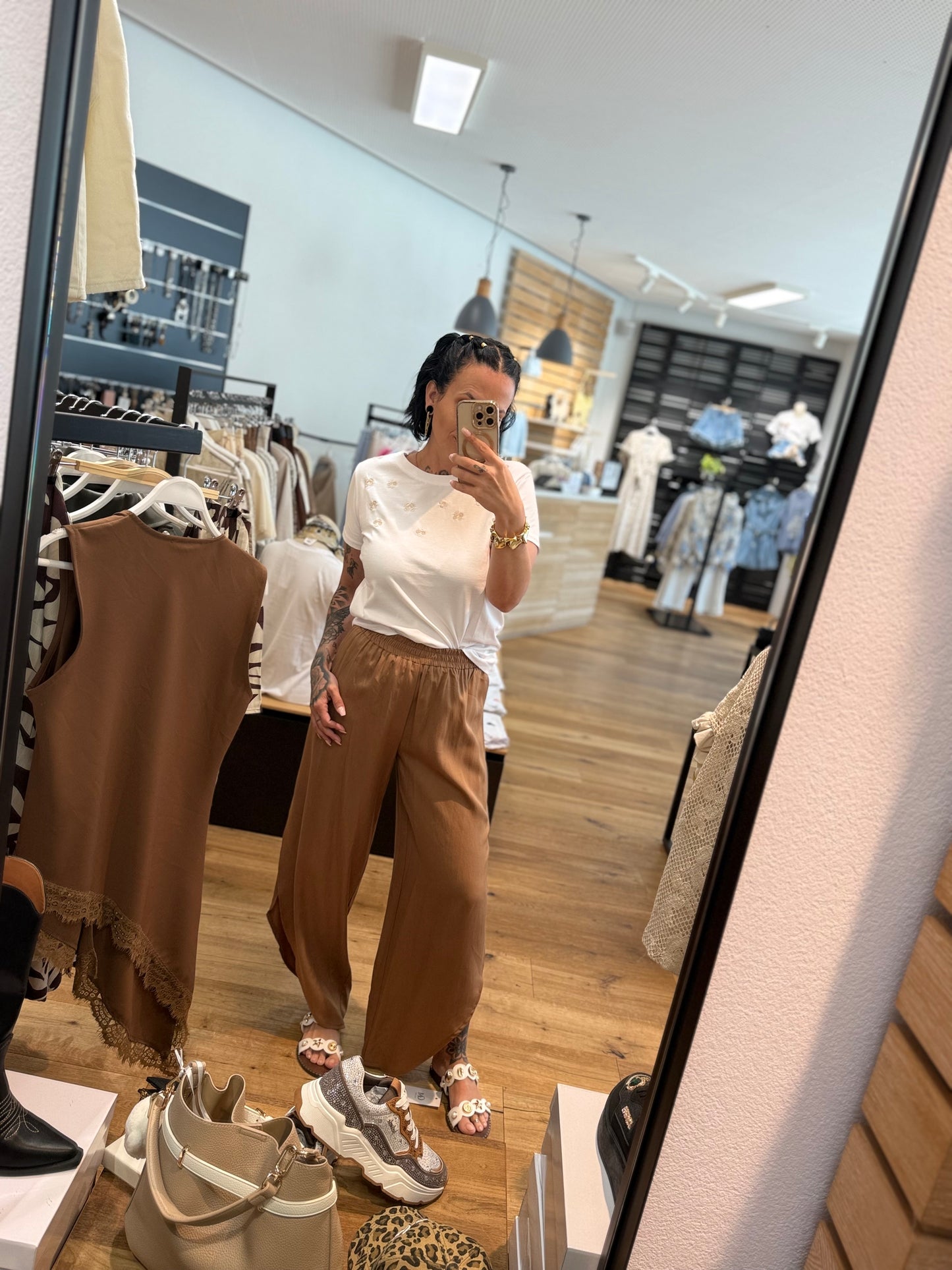 Flowy Pants – Caramel Dream 🤎