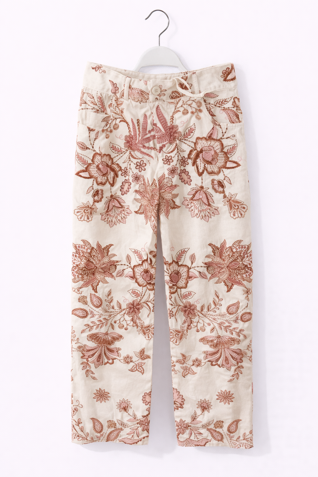 Hose mit Blumenprint