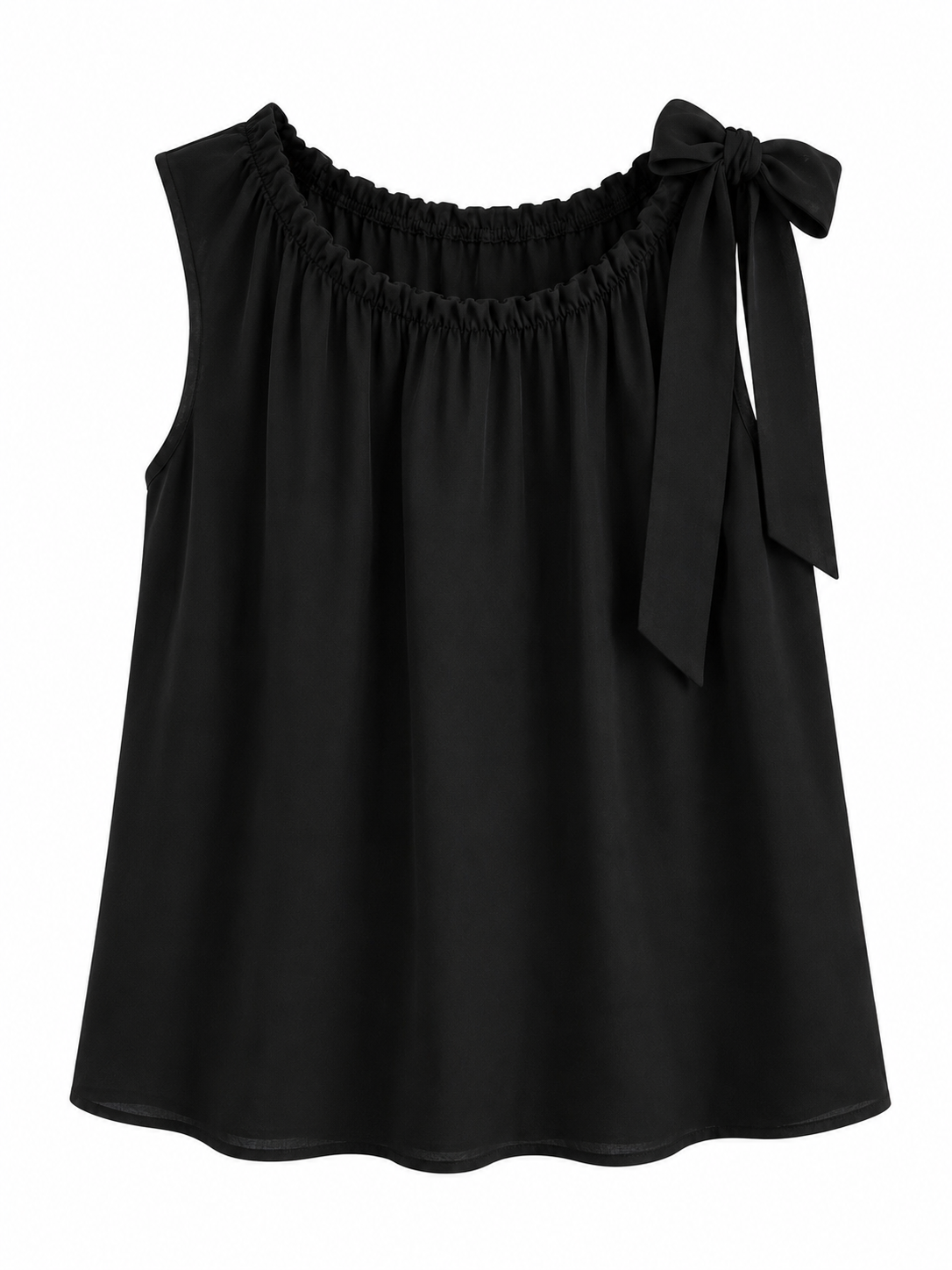 Damen Bluse mit Schleifendetail