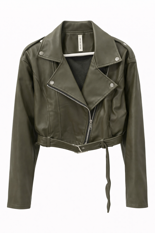 Kunstlederjacke