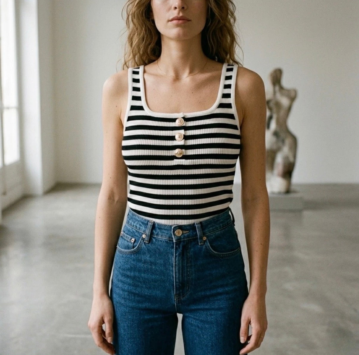Top „Paris Classic Stripes“ 🤍🖤