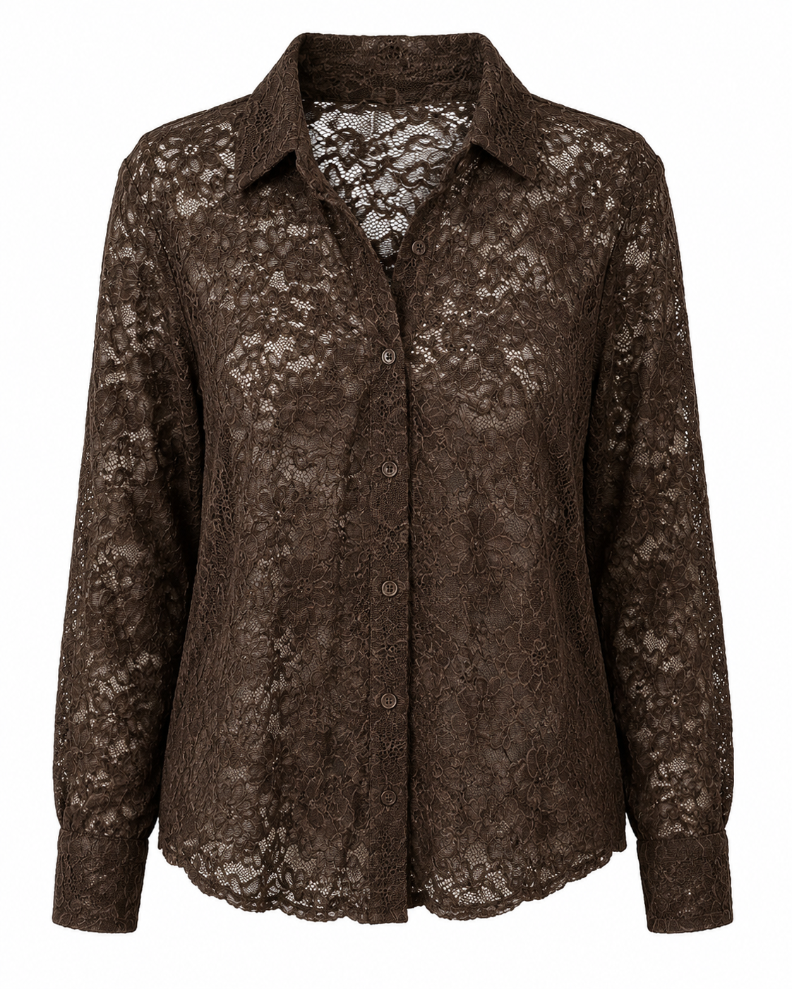 Bluse „Urban Chic“ – Braun