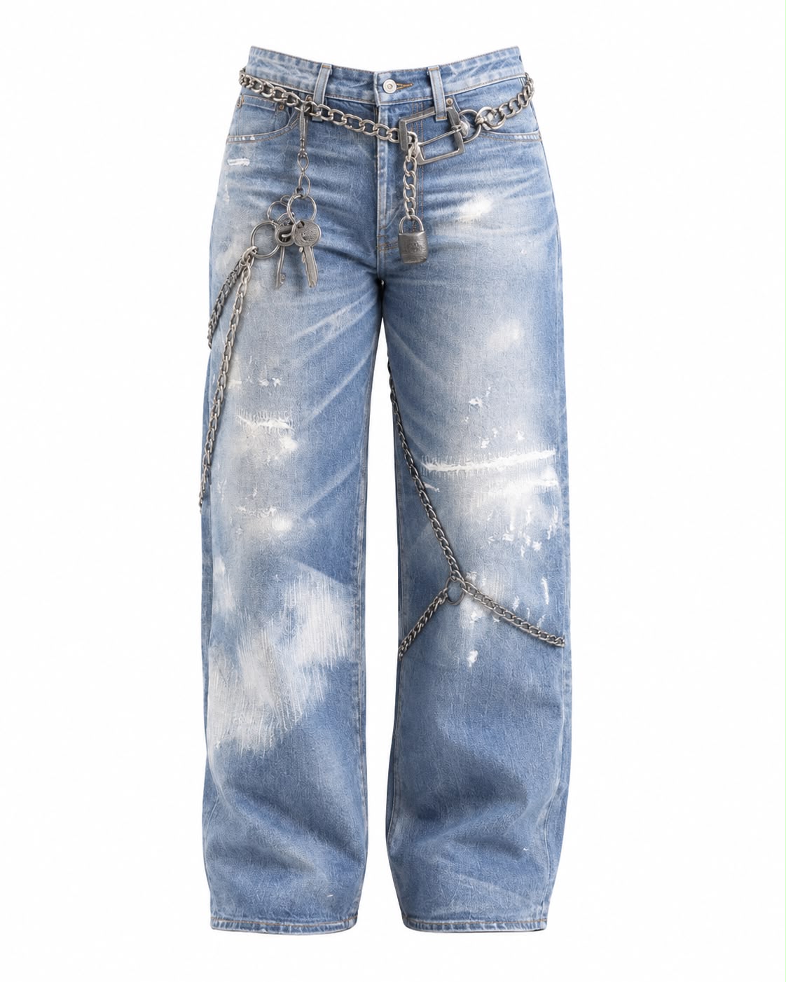 Wide Leg Jeans „Cloud Wash“ – Hellblau
