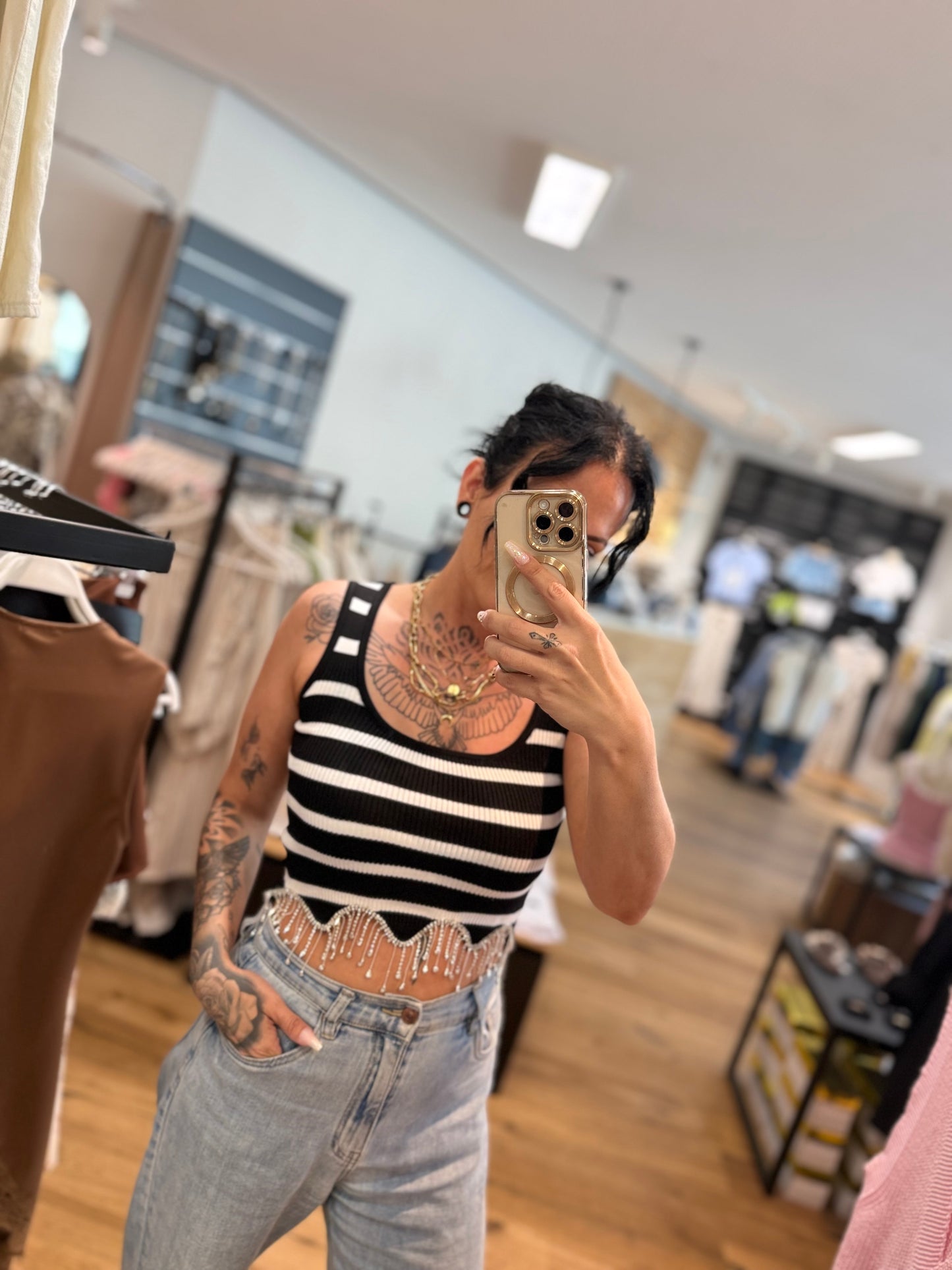 Top „Paris Stripes“ 🤍🖤