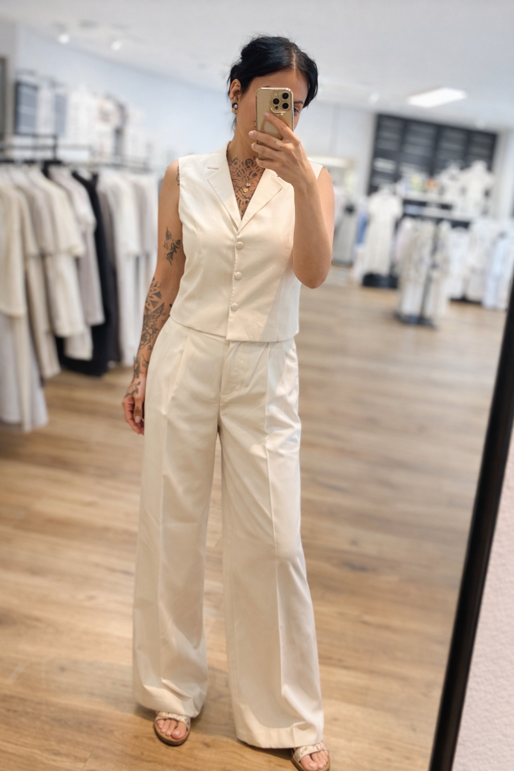 Classic Beige Pants 🤍