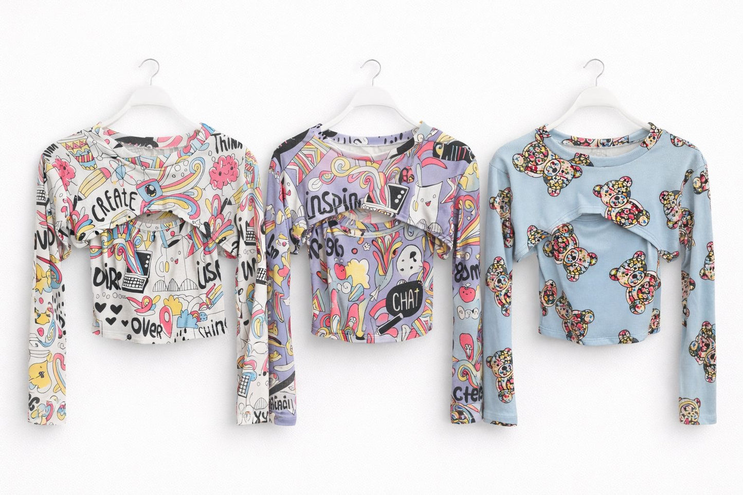 Print Crop Top