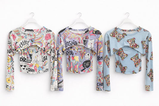 Print Crop Top